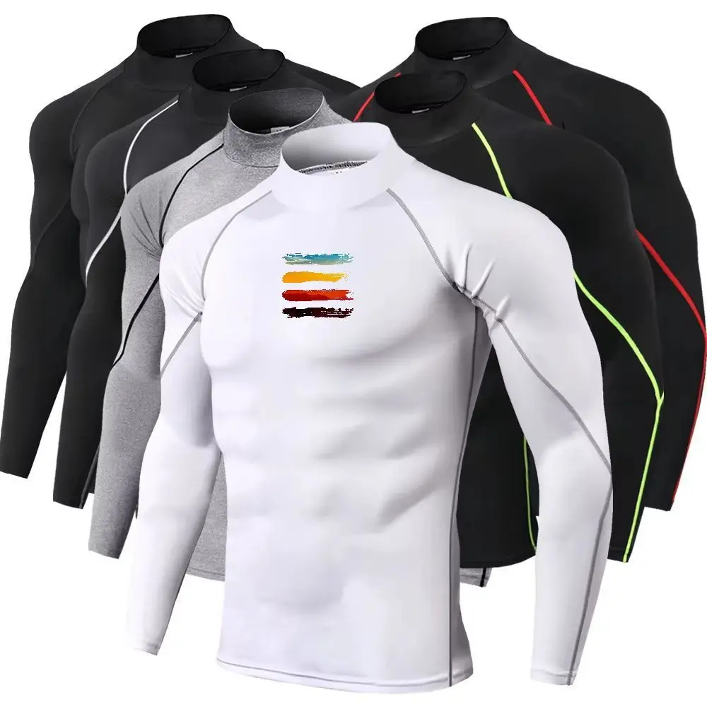 Men'S Fashion T Shirts - Kaos Olahraga Pria, Bahan Cepat Kering,