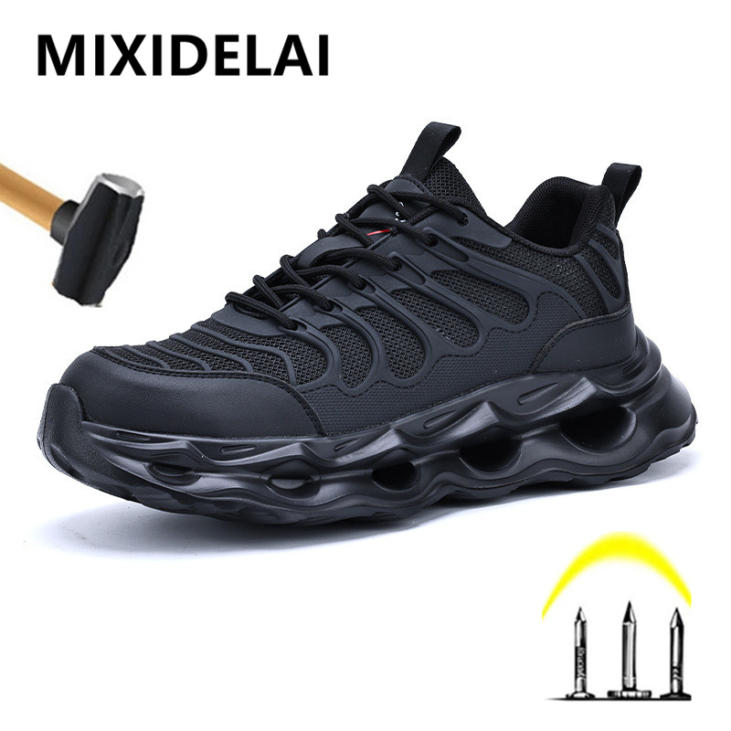 Men'S Fashion Videos - Sepatu kets modis sepatu keselamatan pria