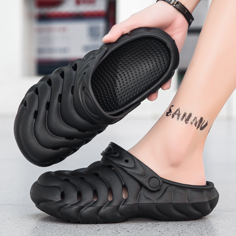 Men'S Fashion News - Sepatu Berlubang Pria Musim Panas Sandal