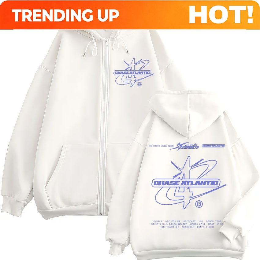 Rock Band Chase Atlantic Lost  - Mens Fashion Zip Up Hoodies ulasan dan harga