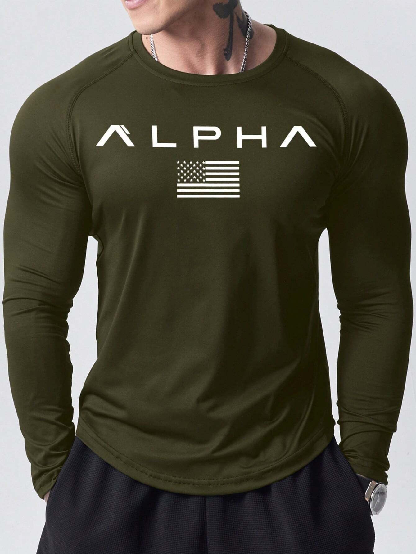 Kaos Lengan Panjang Pria Terba - Mens Fashion Clothes ulasan dan harga