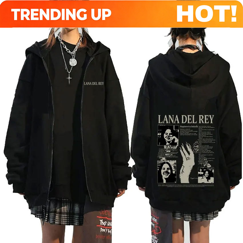 Penyanyi Lana Del Rey 2023 Hoo - Mens Fashion Zip Up Hoodies ulasan dan harga