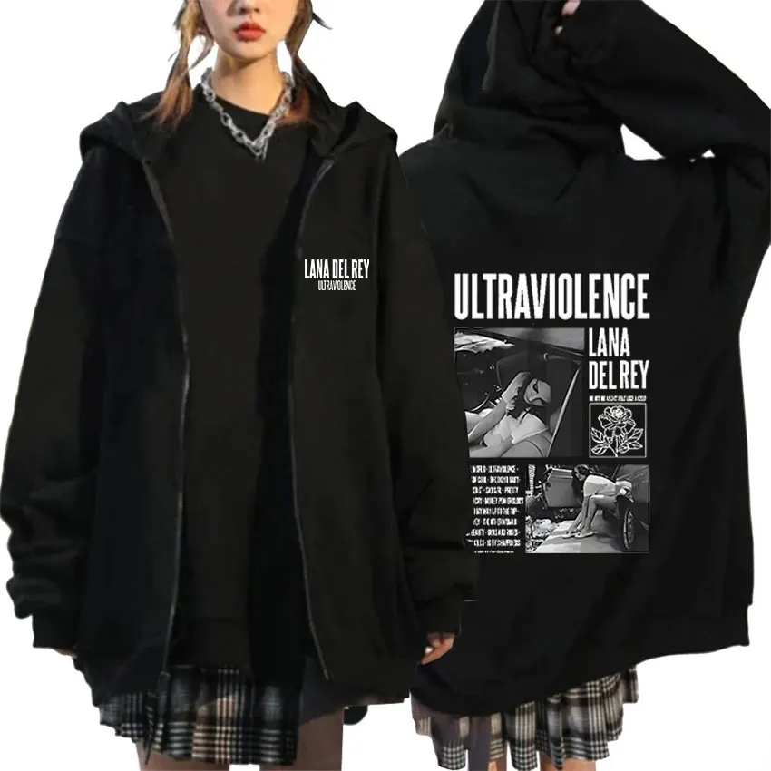 Penyanyi Lana Del Rey 2023 Hoo - Mens Fashion Zip Up Hoodies ulasan dan harga
