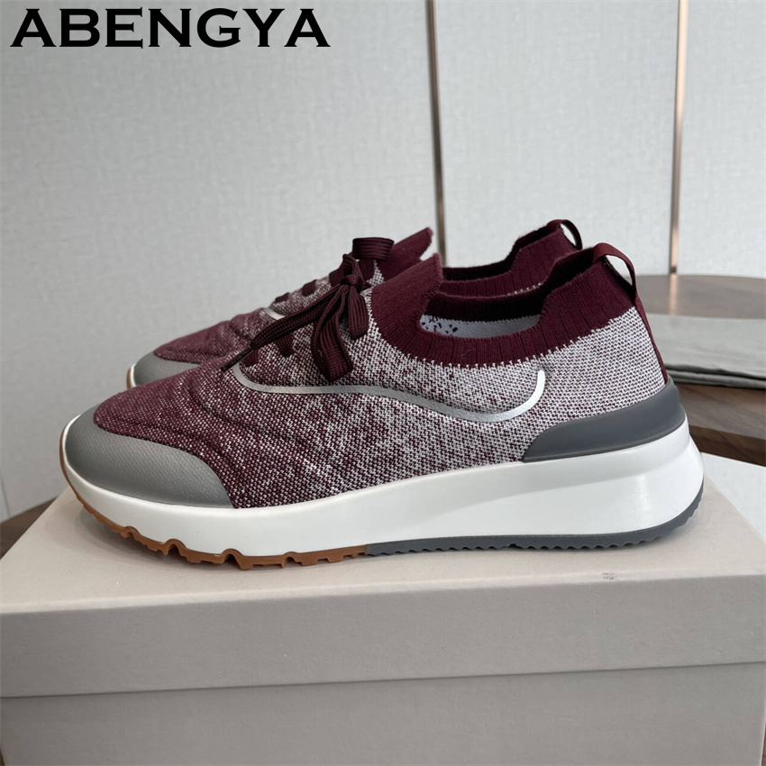 Sepatu Pantofel Rajutan Multiw - Mens Fashion Trainers ulasan dan harga